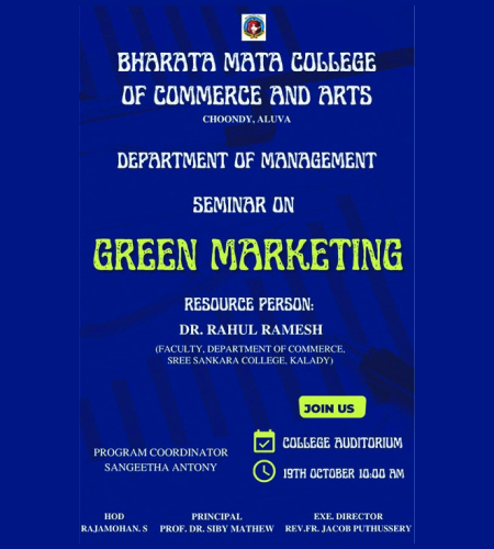 Seminar On Green Marketing